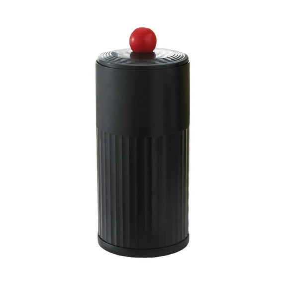 Cosmetic Makeup Brush Holder with Lid Automatic Lifting Makeup Brush Storage Lipstick Organizer for Bathroom Countertop
