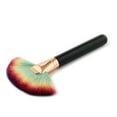 thumbnail image 1 of Makeup Brush Large Fan Shaped Goat Hair Facial Foundation Tool for Application and Blending Makeup, 1 of 5