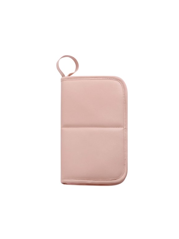Makeup Brush Roll Bag, Portable Cosmetic Tool Pouch for Brushes, Eyebrow Pencils, and Beauty Supplies