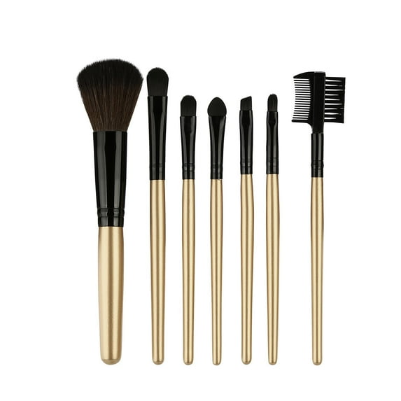 Makeup Brush Set Synthetic Fiber Soft for Foundation Eyeshadow Application Durable Beauty Tool Kit