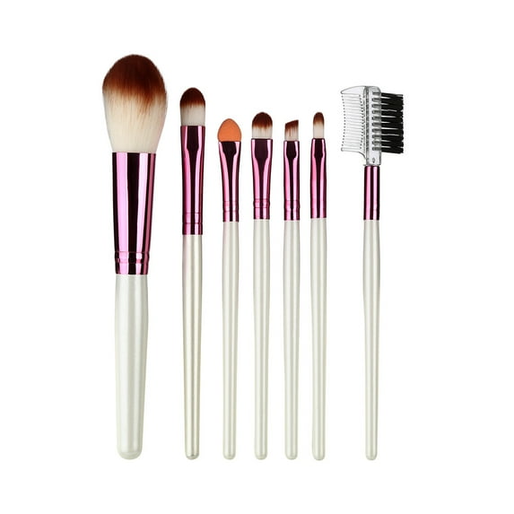 Makeup Brush Set Synthetic Fiber Soft for Foundation Eyeshadow Application Durable Beauty Tool Kit