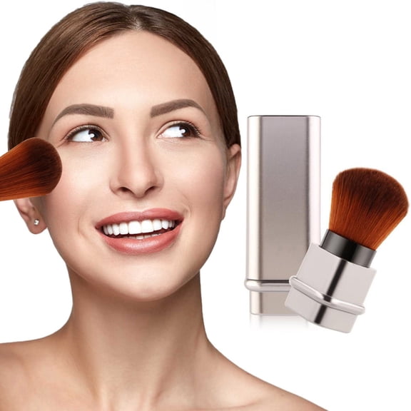 Makeup Brush Set for Foundation Blending and Eyeshadow Application with Synthetic