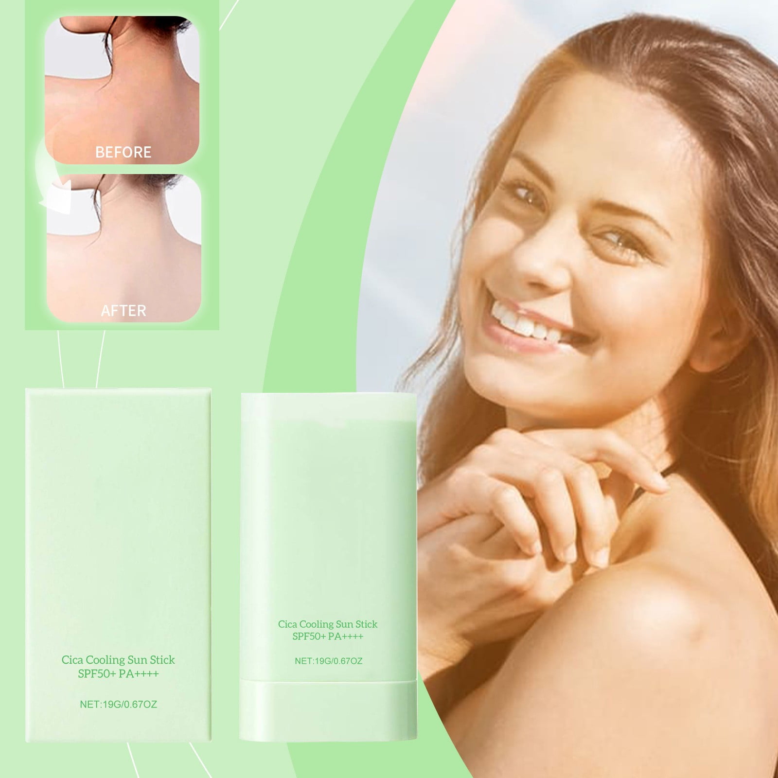 Makeup Brush Solution Face Sunblock Spray Snow Rod Outdoor Exposure