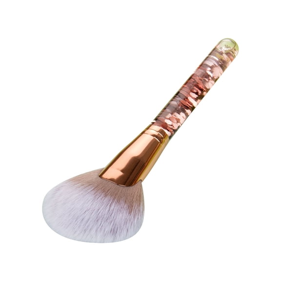 Makeup Brush, Vegan Cruelty-Free ,Heart-Shaped Synthetic Bristles for Liquid/Powder, All Skin Types