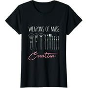 Makeup Brush for Makeup Artist MUA - Funny Mass Creation T-Shirt