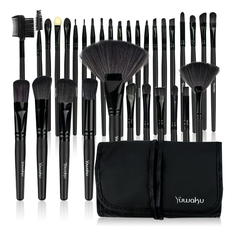 Clearance 32 Pcs Makeup Brush Set Black Eyeshdow Clearance 32 Pcs Makeup Brush Set Black Eyeshdow