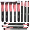 thumbnail image 1 of Makeup Brushes Makeup Brush Set - 16 Pcs BESTOPE PRO Premium Synthetic Foundation Concealers Eye Shadows Make Up Brushes set,Eyeliner Brushes(RoseGold), 1 of 8