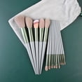 thumbnail image 1 of Makeup Brushes Set 13 Pcs, Professional Foundation Powder Brushes Eyeshadow Brush Sets, High Light Blush Brush, Green, 1 of 4