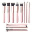 thumbnail image 1 of Makeup Brushes Set 14-Piece Premium Synthetic Makeup Brushes Foundation Powder Contour Concealers Eyeshadow Blending Liner Makeup Brush Set with Brush Bag, 1 of 4