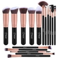 thumbnail image 1 of Makeup Brushes Set, 16 Pcs BESTOPE Premium Synthetic Foundation Concealers Eye Shadows Make Up Brushes,Eyeliner Brushes, 1 of 8