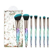 Makeup Brushes Set 7pcs Travel Makeup Brush Set with Storage Bag Foundation Powder Concealers Eye shadows Blush Makeup Brushes Kit