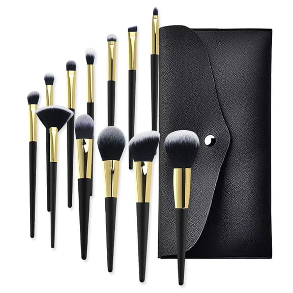 Makeup Brushes Set, Value for Money, Soft & Silky Premium Synthetic Fibers, Ergonomic Handle for Expert Control, Includes Powder, Foundation Brushes, Gift Choice for Makeup Lovers