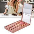 thumbnail image 1 of Makeup Brushes, Skin Friendly Soft Travel Makeup Brushes Set of 5, Pink, 1 of 7
