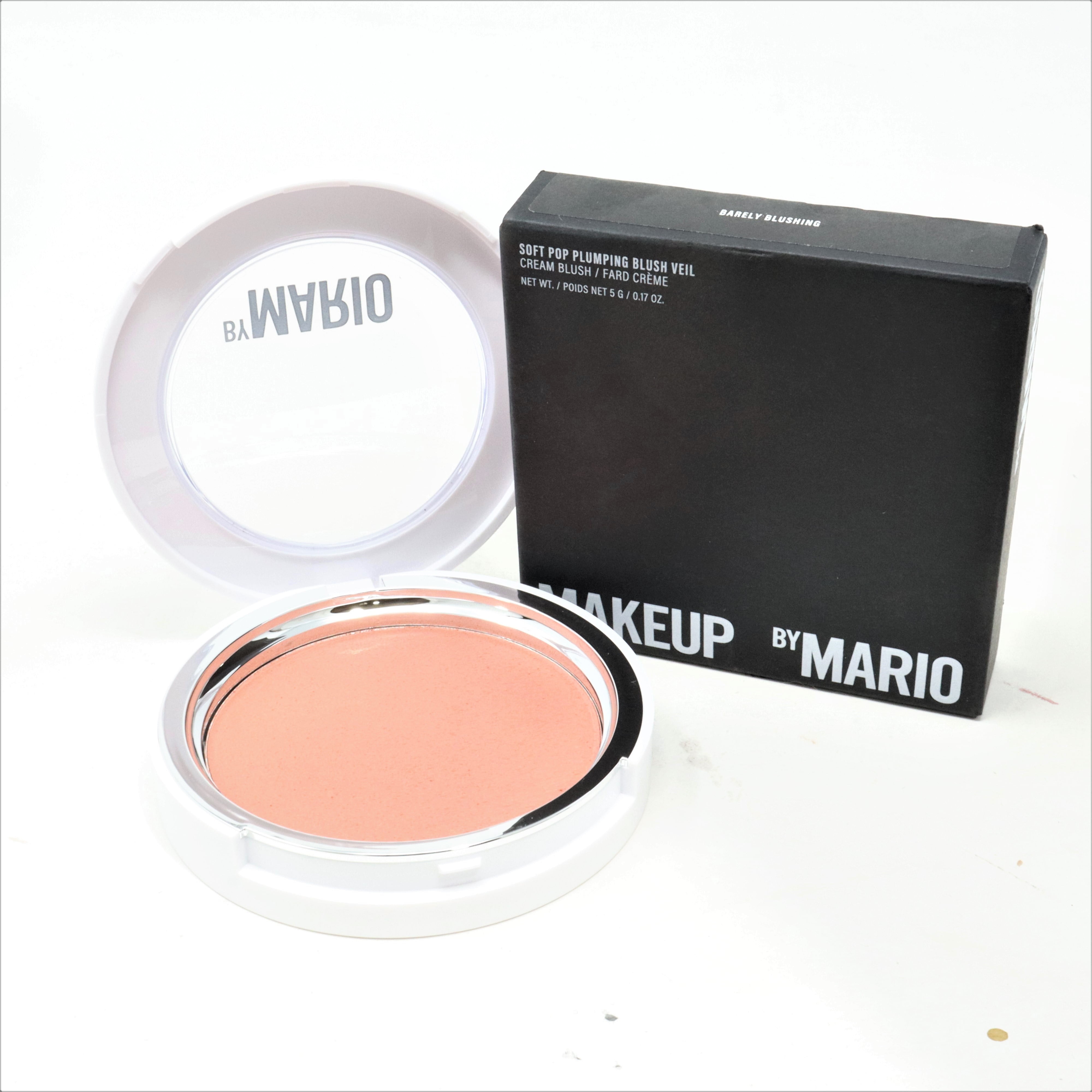 Makeup By Mario Soft Pop Plumping Blush Veil 0.17oz Barely Blushing New 