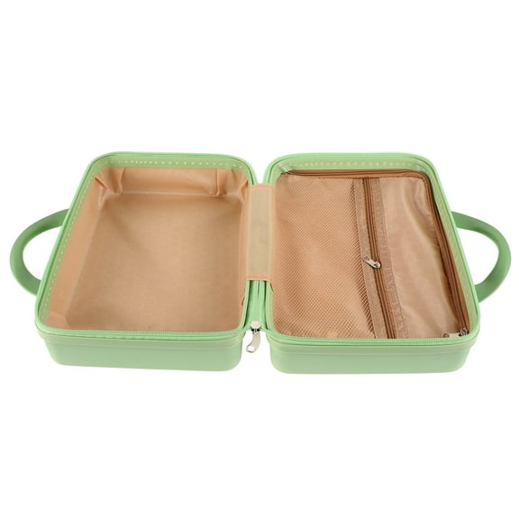 Makeup Carrying Suitcase Portable Makeup Travel Case Small Makeup Suitcase for Women Makeup Organizer Cosmetic Suitcase Storage Organizer