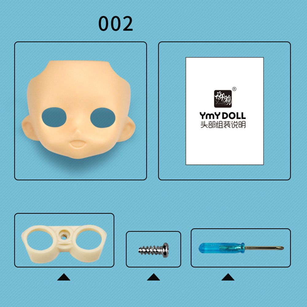 Makeup Changing Tool For OB11 YMY Blythe Faceplate Face Model No Makeup