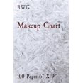 thumbnail image 1 of Makeup Chart: 100 Pages 6" X 9", (Paperback), 1 of 1