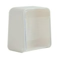 thumbnail image 1 of Makeup Cotton Pad Organizer Storage Organization Cosmetic Container for Restroom Clear, 1 of 7
