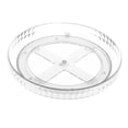 thumbnail image 1 of Makeup Display Case Large Capacity Detachable Multifunction 360 Degree Rotatable 1 Layer White, 1 of 8