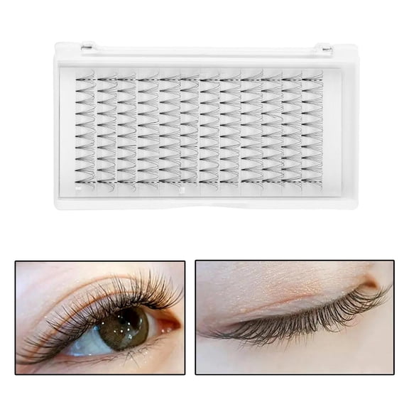 Makeup Individual Lash Clusters Faux Lashes Wisps Professional Manga Comfortable