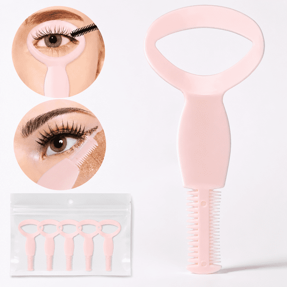 Makeup Lash Tool Silicone Upper and Lower Mascara Applicator Lash Guard Reusable Eye Makeup Tool with Eyeliner