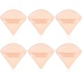 thumbnail image 1 of Makeup Loose Powder Puff 6 Pcs Face Make Up Setting Triangle Sponge Grip Primer Beauty Blender Concealer Foundation Brow Lift Pads Moisturizer Base Cosmetics Essence Brighten Brush (Skin Color), 1 of 5