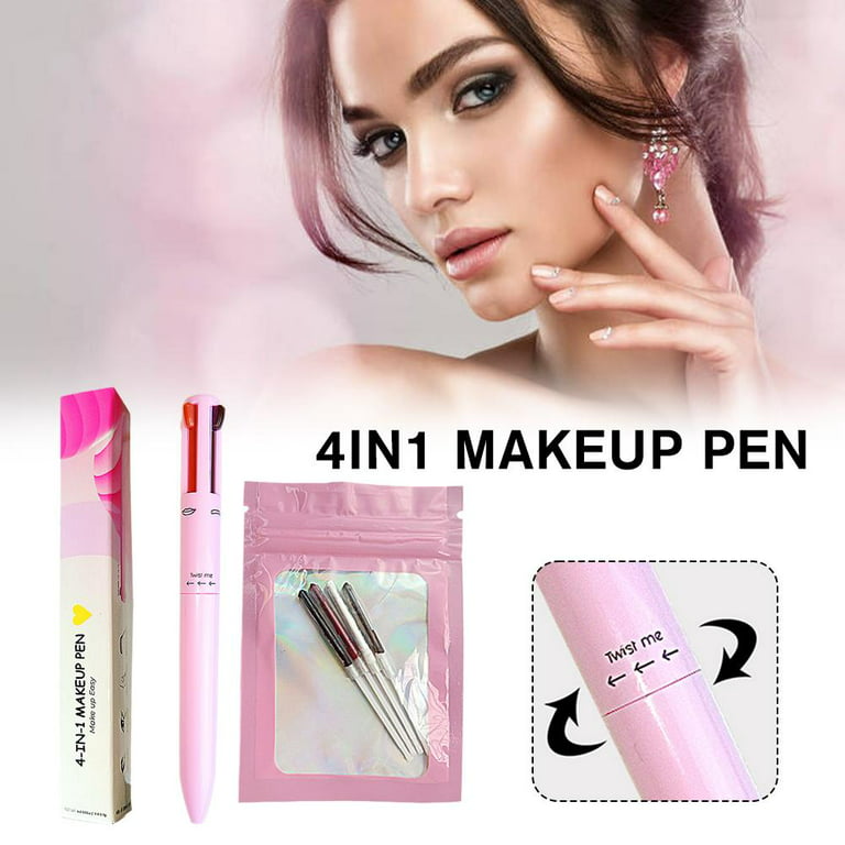 Makeup Lying Silkworm Pen Lip Liner Pen 4 In 1 Eyeliner Eyebrow Enhancers -  Walmart.com