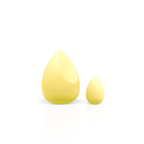 The Makeup Mesher- 2 Piece Makeup Blender for Beauty Application, Latex-Free Liquid and Dry Cosmetics, Cream, Powder, Soft Highly Dense Large and Mini Travel Sponge