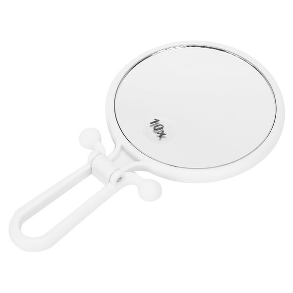 Makeup Mirror,Double Sided Makeup Mirror 10x Magnifying Foldable Handheld Cosmetic Mirror For Home Travel,10x Magnifying Makeup Mirror