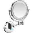 Makeup Mirror with LED Lights and Magnification 8 inch Touch Switch