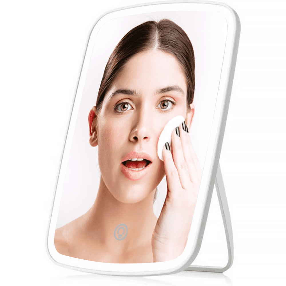 Makeup Mirror Touch Screen Vanity Mirror with LED Brightness Adjustable