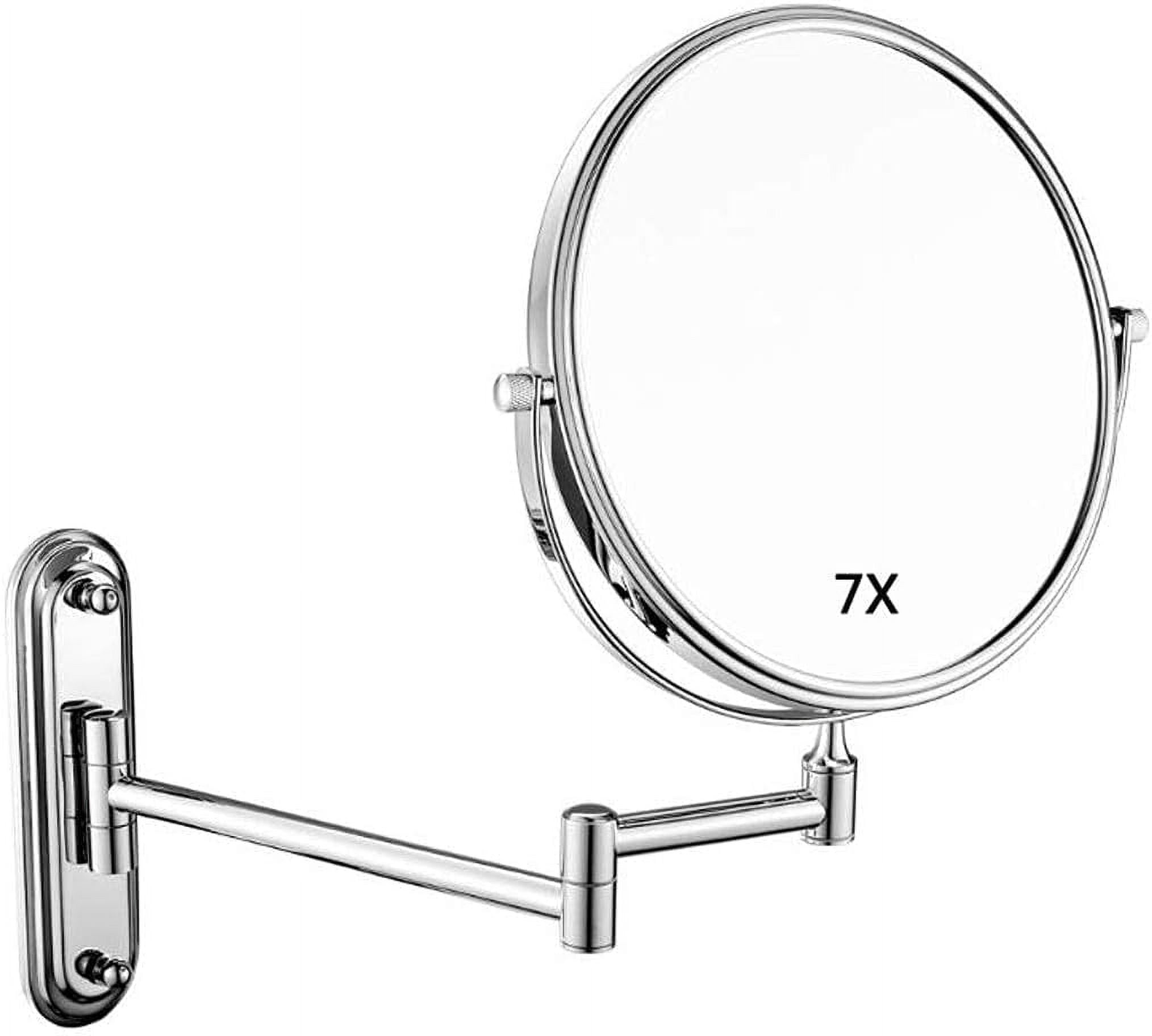Makeup Mirror WallMounted Shaving Mirror Magnification DoubleSided