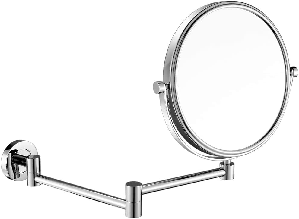 Makeup Mirrors Wall Mounted, 8 Inch Vanity Mirrors for Bathroom, Round ...