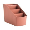 thumbnail image 1 of Makeup Organizer Bathroom Basket Desktop Storage Box Drawer Plastic Cosmetics Home Textile Necessities Red(Clearance), 1 of 2