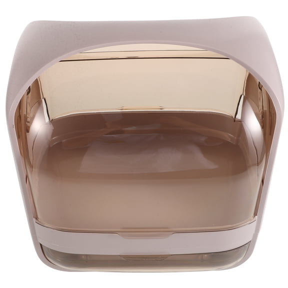 Homoyoyo Elegant Pink ABS Makeup Organizer with Large Storage for Vanity