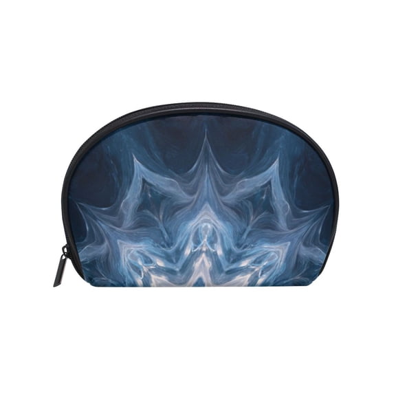 Makeup Organizer Case Cosmetic Makeup Bag Travel Toiletry Pouch Bag with Full Print Design Kaleidoscopic Pattern