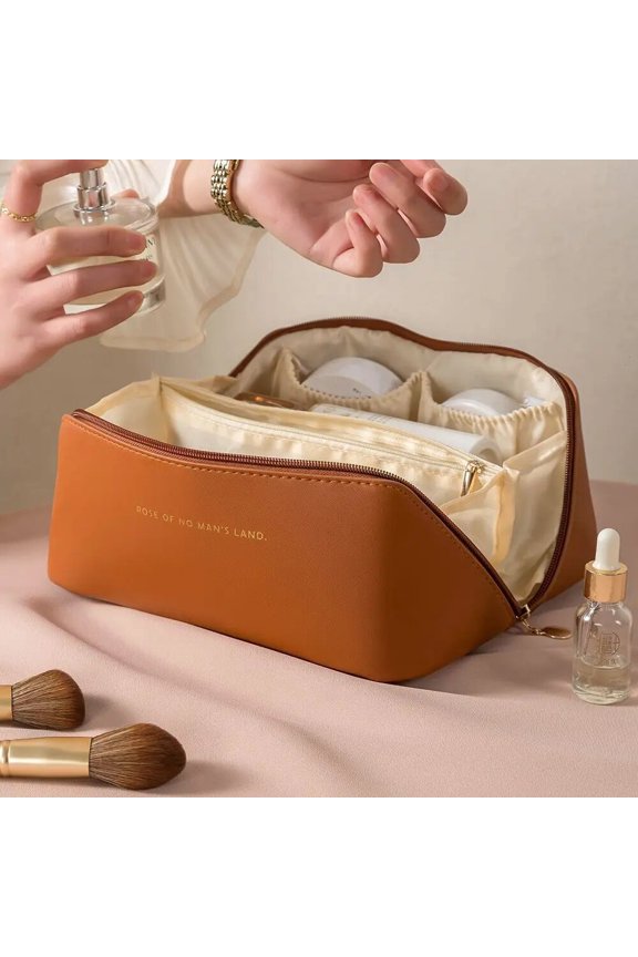 Makeup Organizer Female Toiletry Kit Bag Make Up Case Storage Pouch Luxury Lady Box, Cosmetic Bag, Organizer Bag For Travel Zip