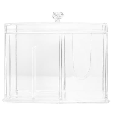 Makeup Organizer Storage Box with Drawer and Lid