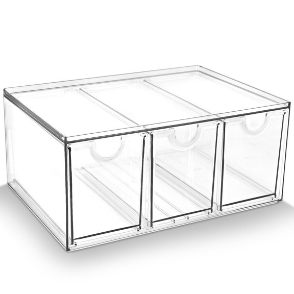 Makeup Organizer Style3-3Drawers Modular Stackable Storage System