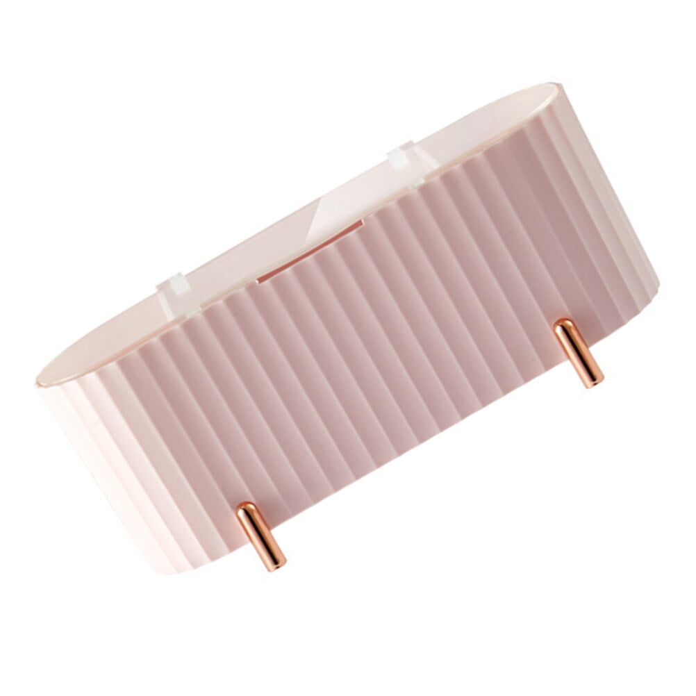 Makeup Organizer for Cotton Pad Holder Makeup Remover Rounds Container