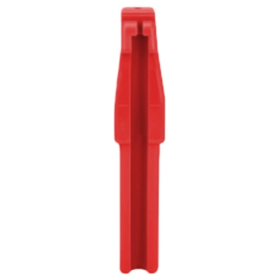 Makeup Pencil Sharpener Ecohintz Eyebrow & Eyeliner Pencil Sharpener&nbsp;- Compact Shaped Sharpener, for Beginners & Makeup Enthusiasts, Dual Hole Design, Portable, Dual Hole Sharpener, Red