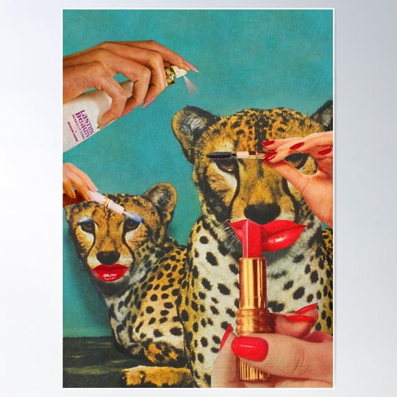 Makeup Poster Wall Art, Modern Wall Decor For Living Room Bedroom, 16x24 UNFRAMED