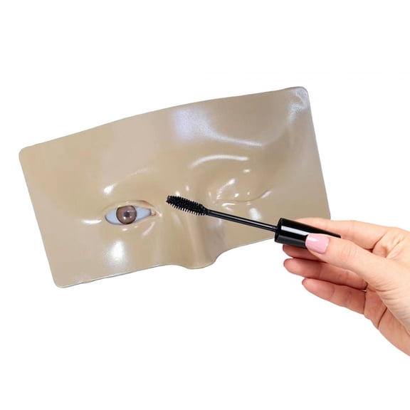 Makeup Practice Face Makeup Mannequin Face for Makeup Artists Cosmetologist yellow