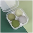 thumbnail image 1 of Makeup Puff 8pcs Sponge for Makeup Set Macarone Gradient Water Drop Puff Cosmestic Professional Makeup Artist Beauty Makeup Powder Puffs (Size : 4pcs Green), 1 of 5