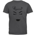 thumbnail image 1 of Makeup Queen Minimalist Art Mens T Shirt Dark Heather 3X-LG, 1 of 1