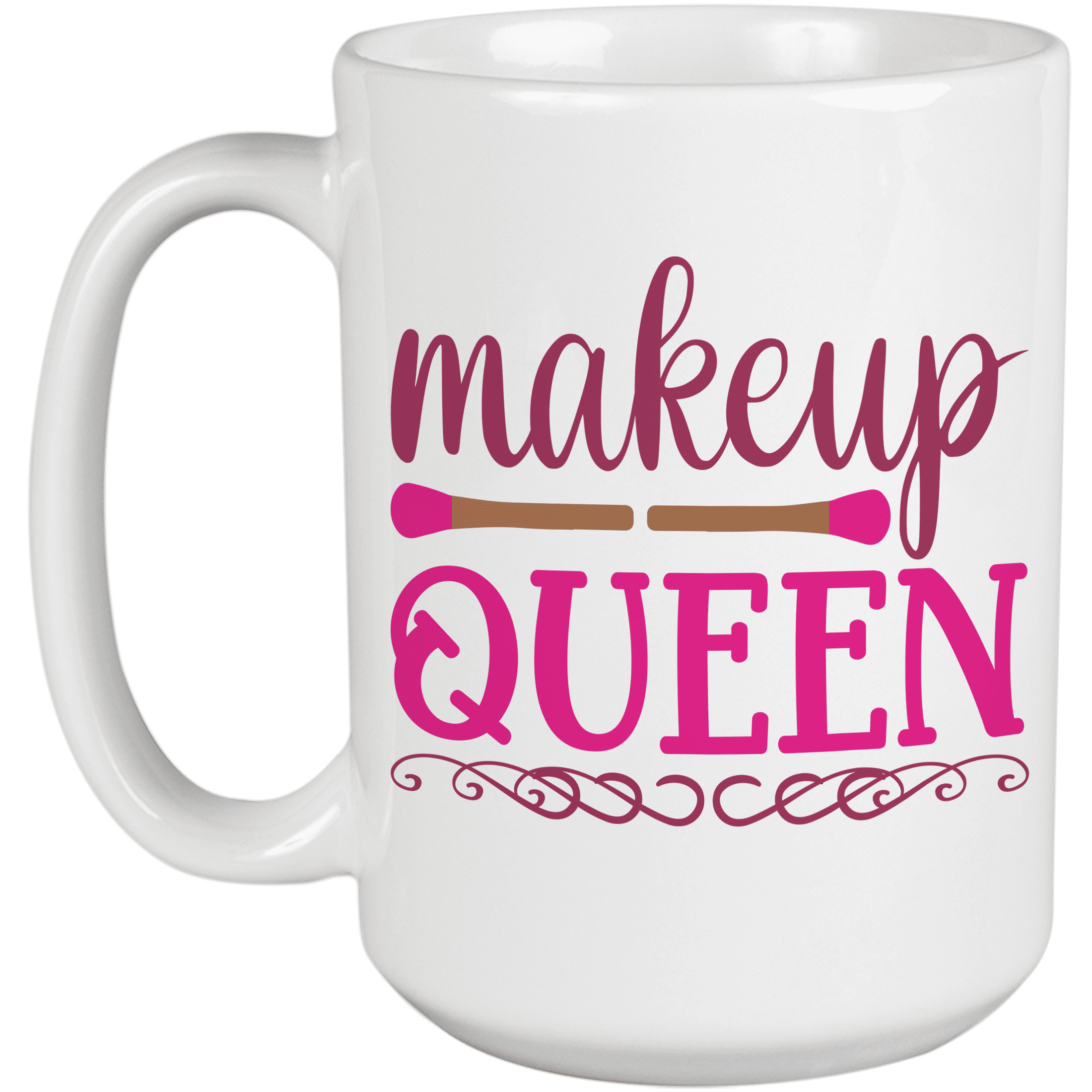 Makeup Queen, Women Beautician Quote Beauty Themed Merch for Makeup
