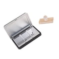 thumbnail image 1 of Makeup Refillable Palette With Glasses Convenient Case For Eyeshadow Blushes Travel Friendly Sturdy Materials, 1 of 8