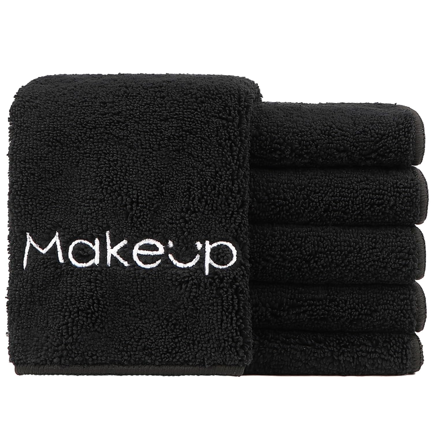 Black makeup towel hospitality sale