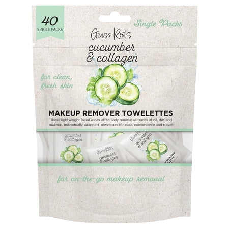 Makeup Remover Wipes Single Individually Wrapped Cleanse Remove Makeup 40 Count Makeup Wipes