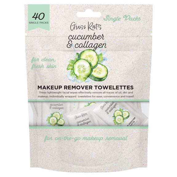 Makeup Remover Wipes Single Individually Wrapped Cleanse Remove Makeup 40 Count Makeup Wipes